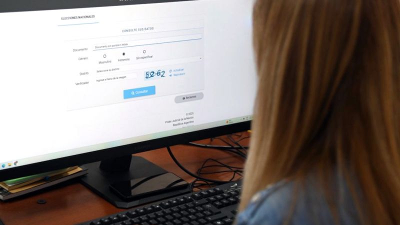 Si aún no sabés dónde votás, entrá a la nota y consultá el padrón